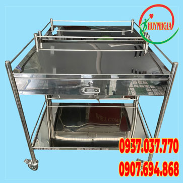 Xe tiêm thuốc inox 304
