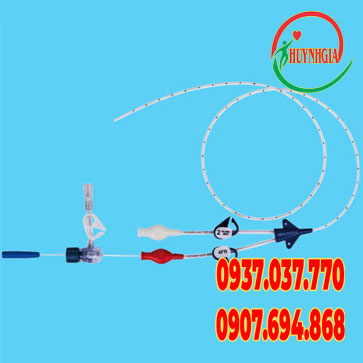PICC 2 nòng cỡ 5fr đường dẫn 80cm 201.60.10.25L