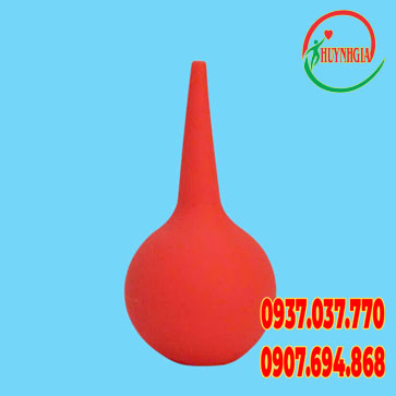 Quả bóp cao su trung 1 van - 7cm