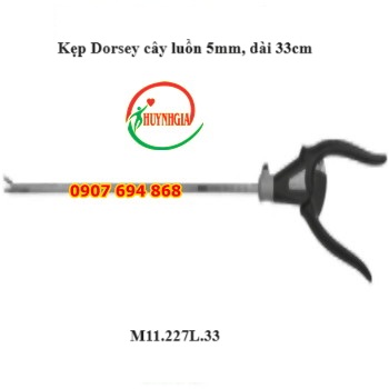 kep phau thuat noi soi o bung Kep dorsey cay luon 5mm dai 33cm
