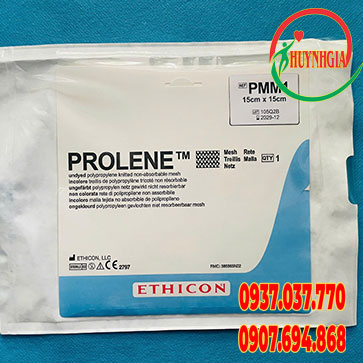 luoi dieu tri thoat vi prolene mesh 15 x 15cm