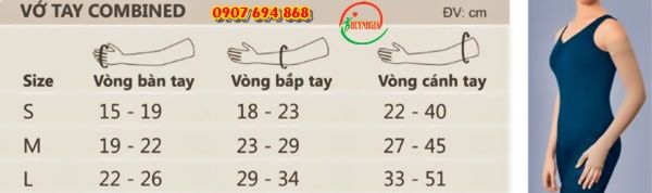 cach chon size vo canh tay combinet