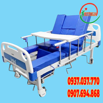 Giường y tế  4 tay quay dùng cho người bệnh JD-MB05