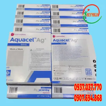 Aquacel Ag+ Extra 10x10cm Code 413567