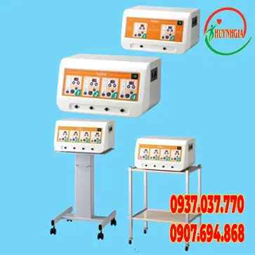 Máy từ trường kết hợp nhiệu rung 2 kênh trị liệu