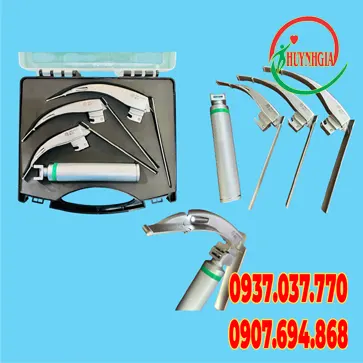 Bộ đặt nội khí quản 3 lưỡi cong