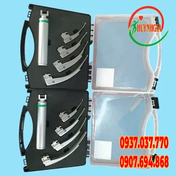 Bộ đặt nội khí quản 4 lưỡi cong