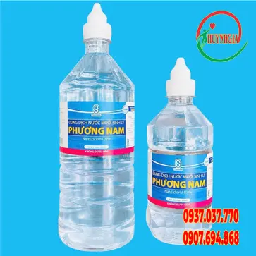 Dung dịch nước muối sinh lý Natri Clorid