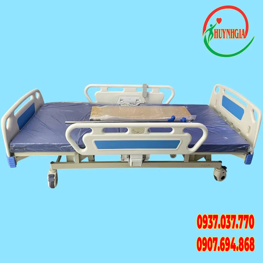 Giường bệnh y tế 3 chức năng chạy điện Lucass VGB3E